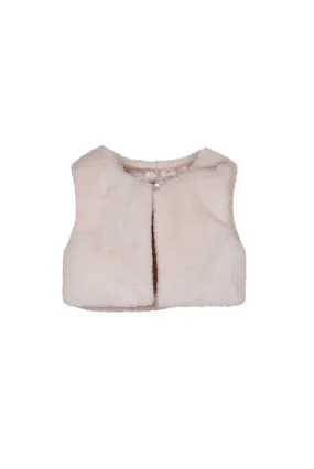 ♥ EBAYA ♥ furry gilet *Dreamy Creamy*