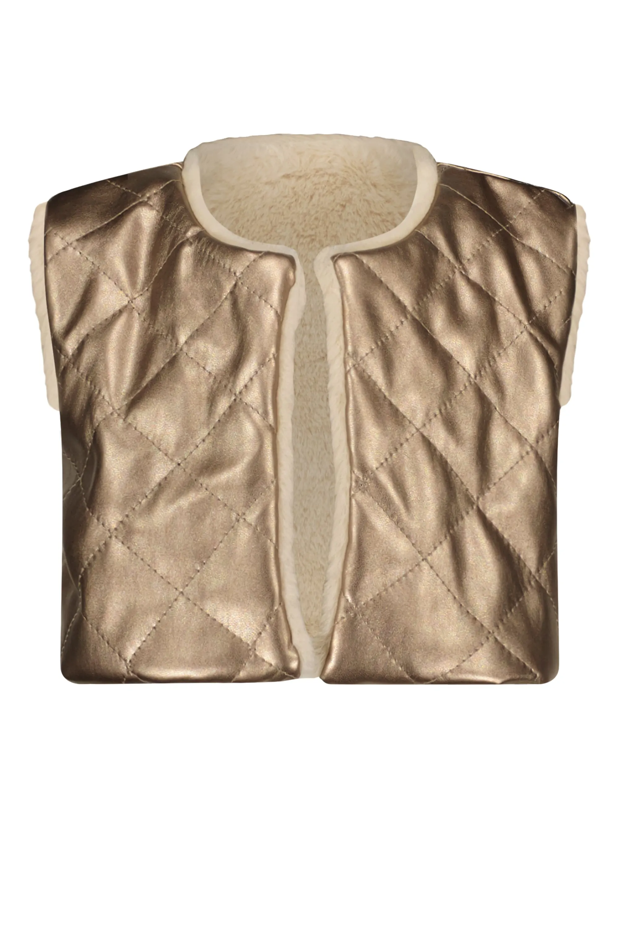 ♥ EMOBLA ♥ reversible gilet *Pearled Ivory*