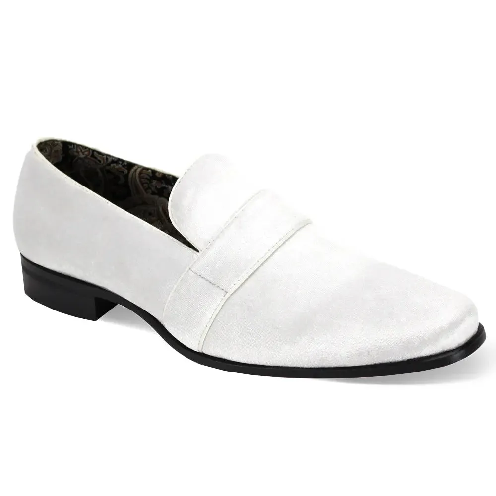 After Midnight Strut Velvet Smoking Slip-on Dress Shoe