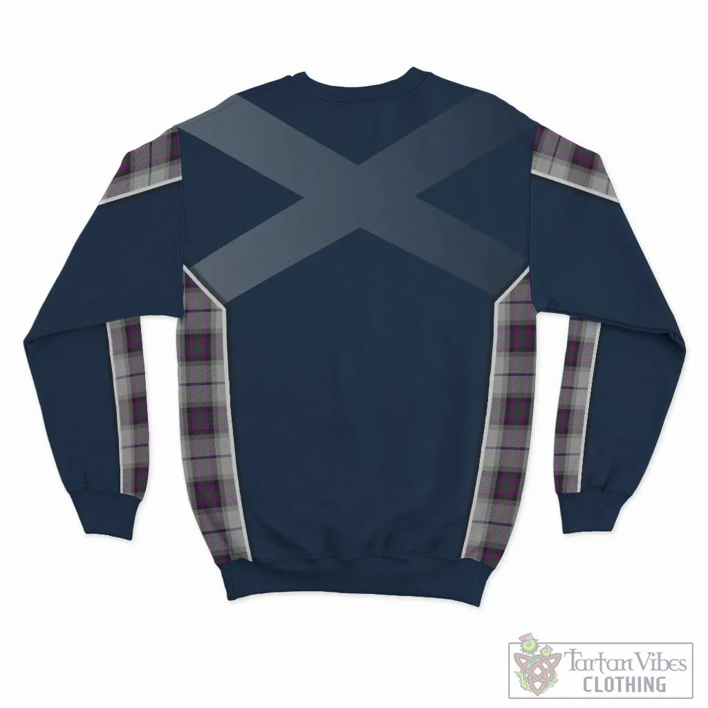 Alexander of Menstry Dress Tartan Sweater with Family Crest and Lion Rampant Vibes Sport Style