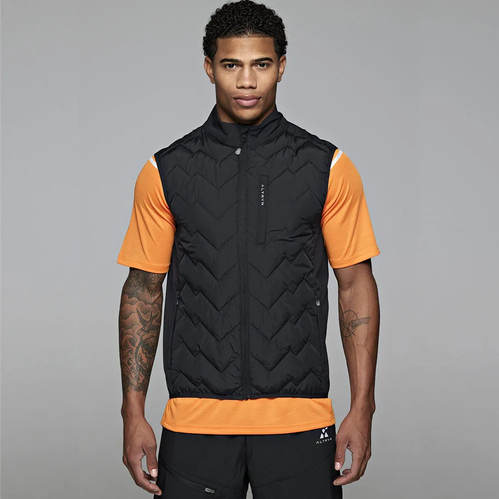 Altryn Gilet/Pant Cargo Set Black