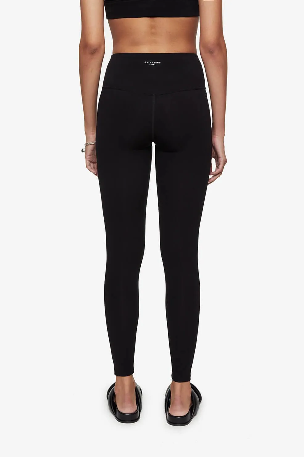 Anine Bing - Blake Leggings in Black