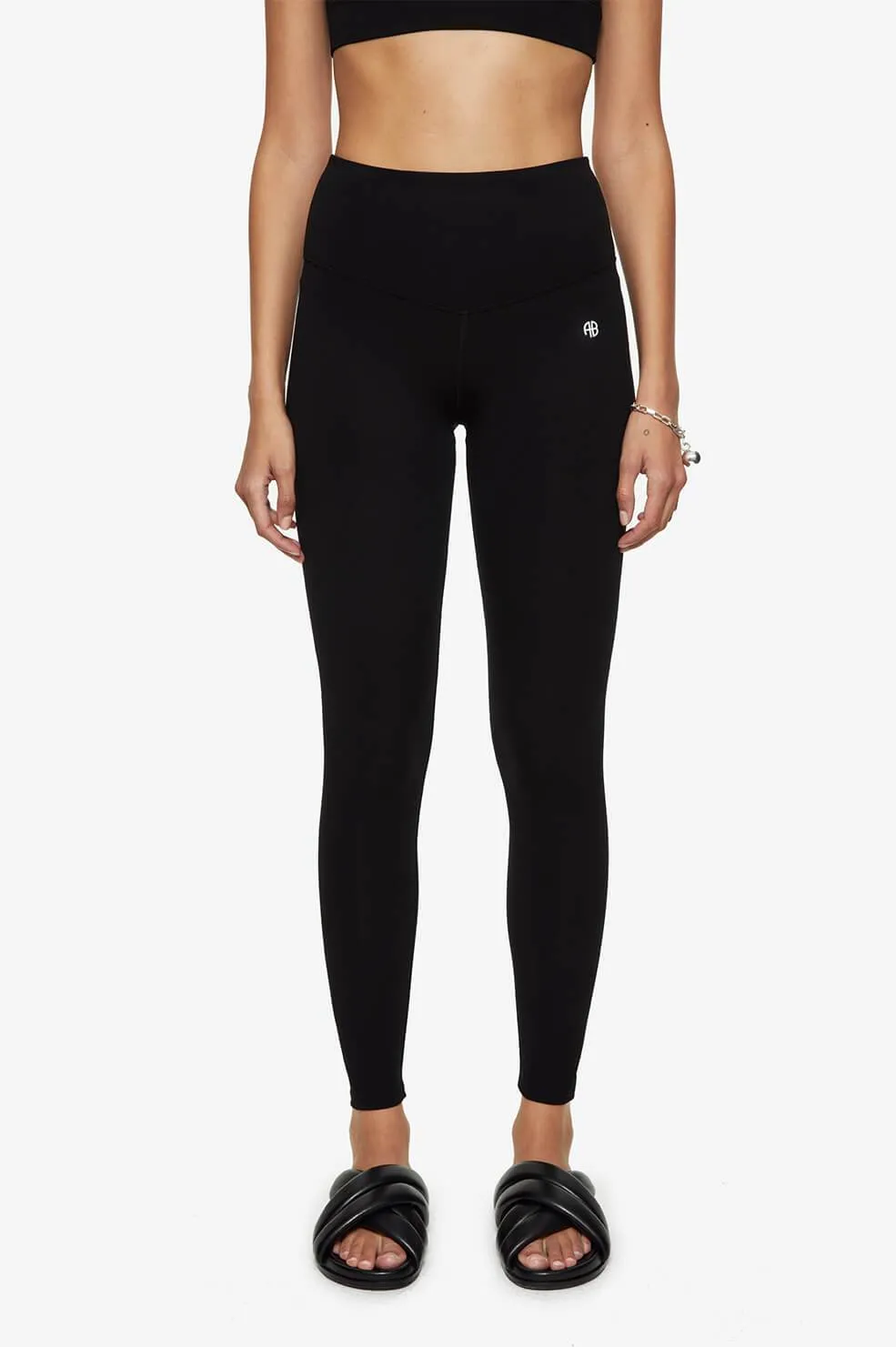 Anine Bing - Blake Leggings in Black