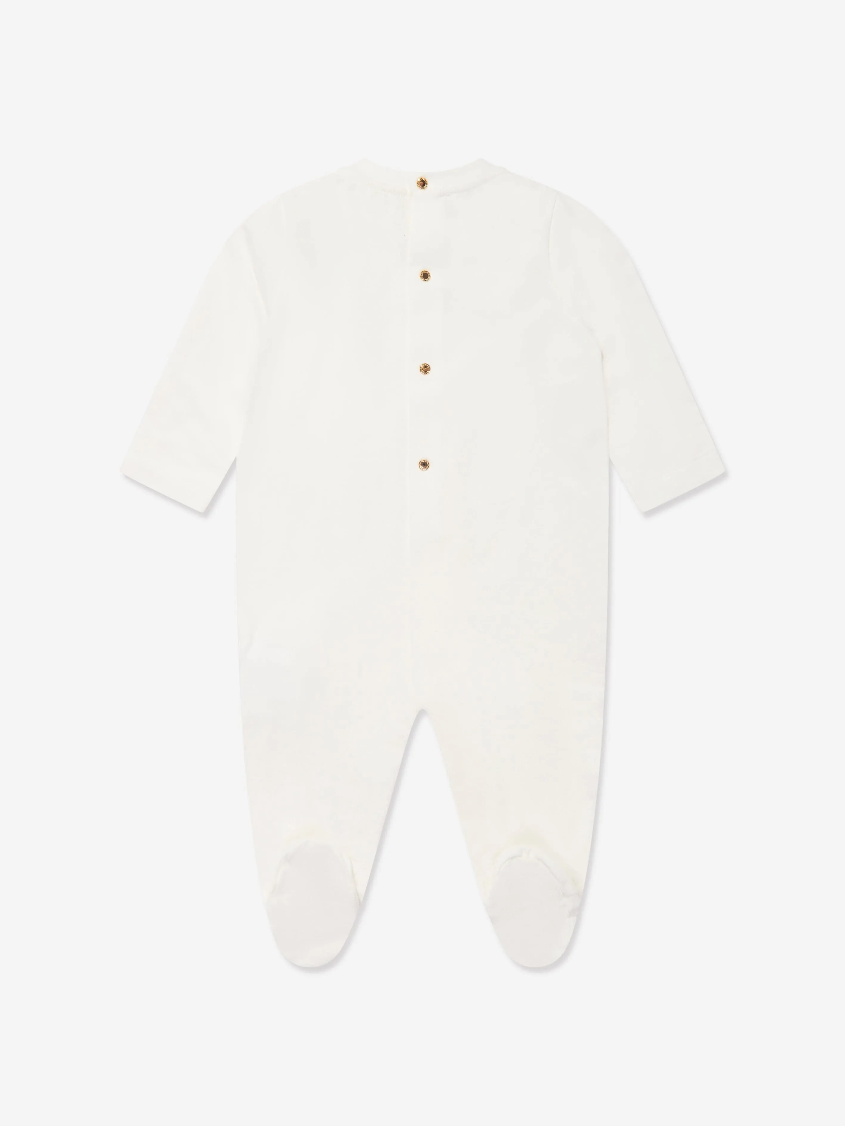 Baby Barocco Bodysuit Gift Set in White