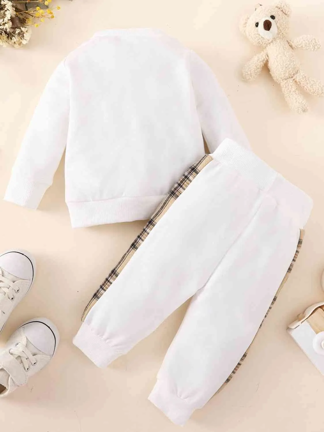 Baby Bear Graphic Sweater and Jogger Set