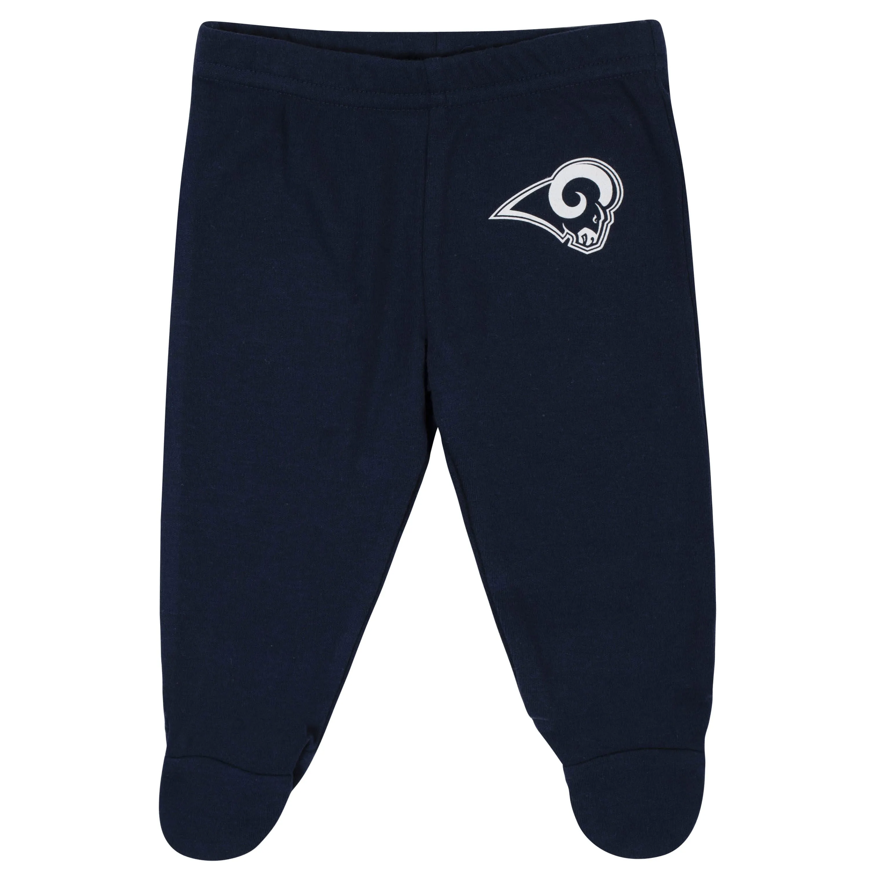 Baby Boys Los Angeles Rams 3-Piece Bodysuit, Pant and Cap Set