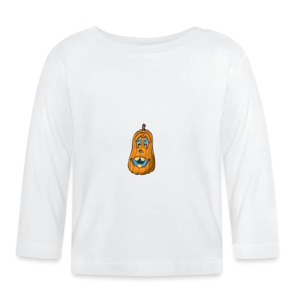 Baby Long Sleeve T-Shirt with Halloween design.