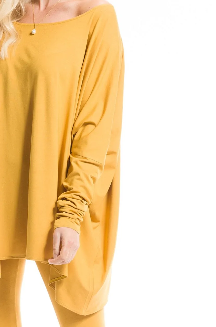 BAGGY BOX TOP TIBETAN YELLOW