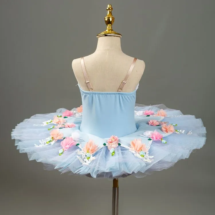 Ballet Tutu Fairy Professional Ballerina Dress For Girls Competition Clothes