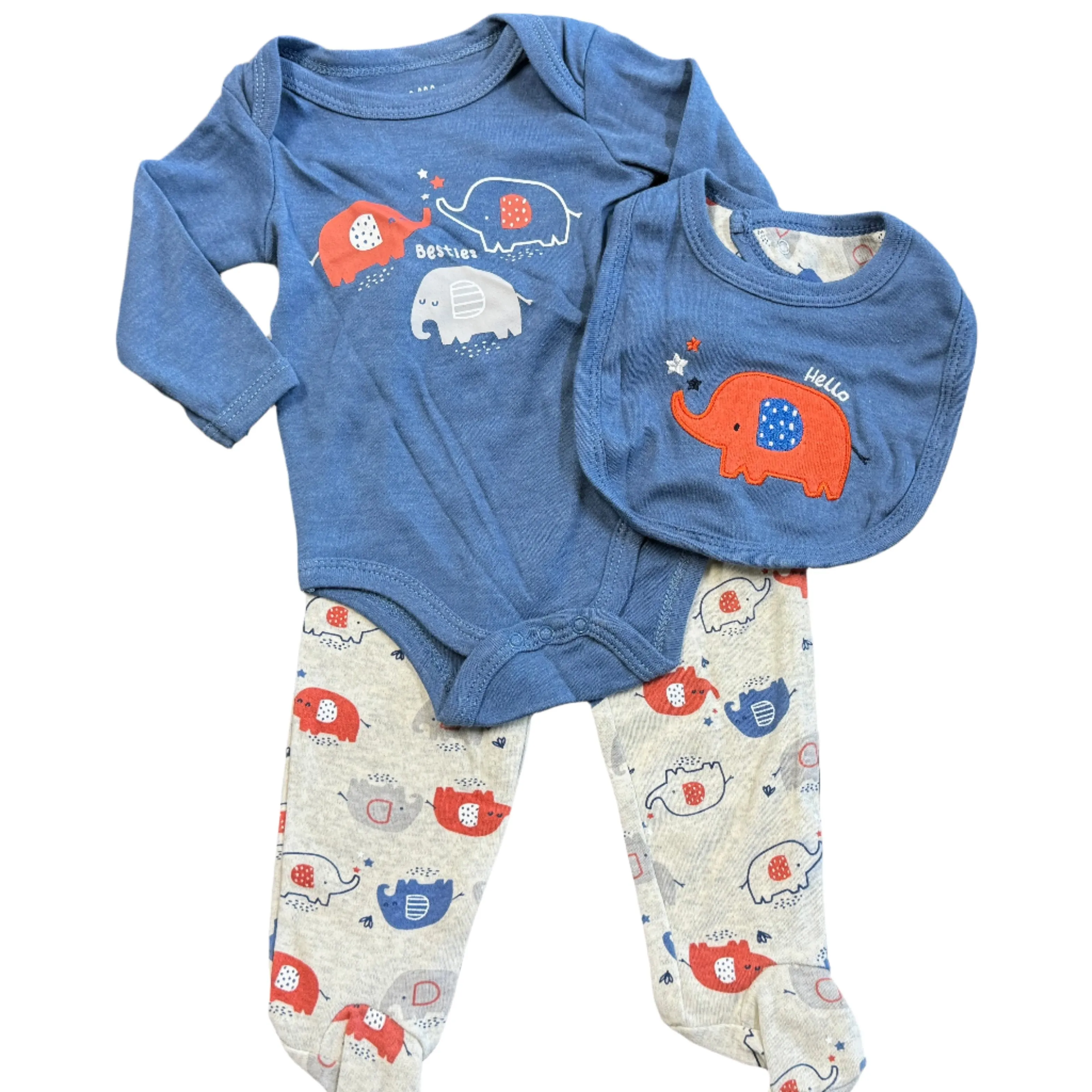 Blue Elephant Set