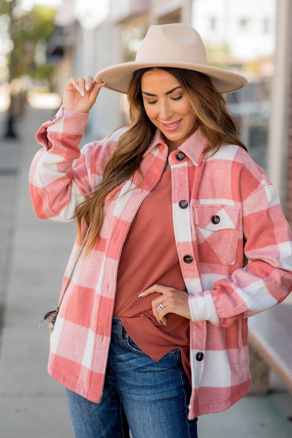 Bold Plaid Shacket