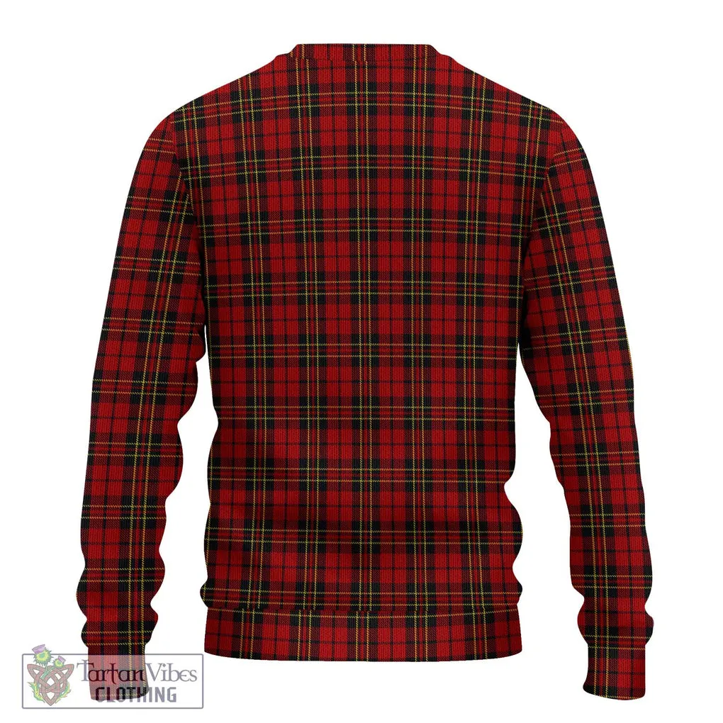 Brodie Tartan Ugly Sweater with Family Crest DNA In Me Style