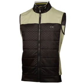 Calvin Klein Malden Hybrid Gilet - Cameo Green