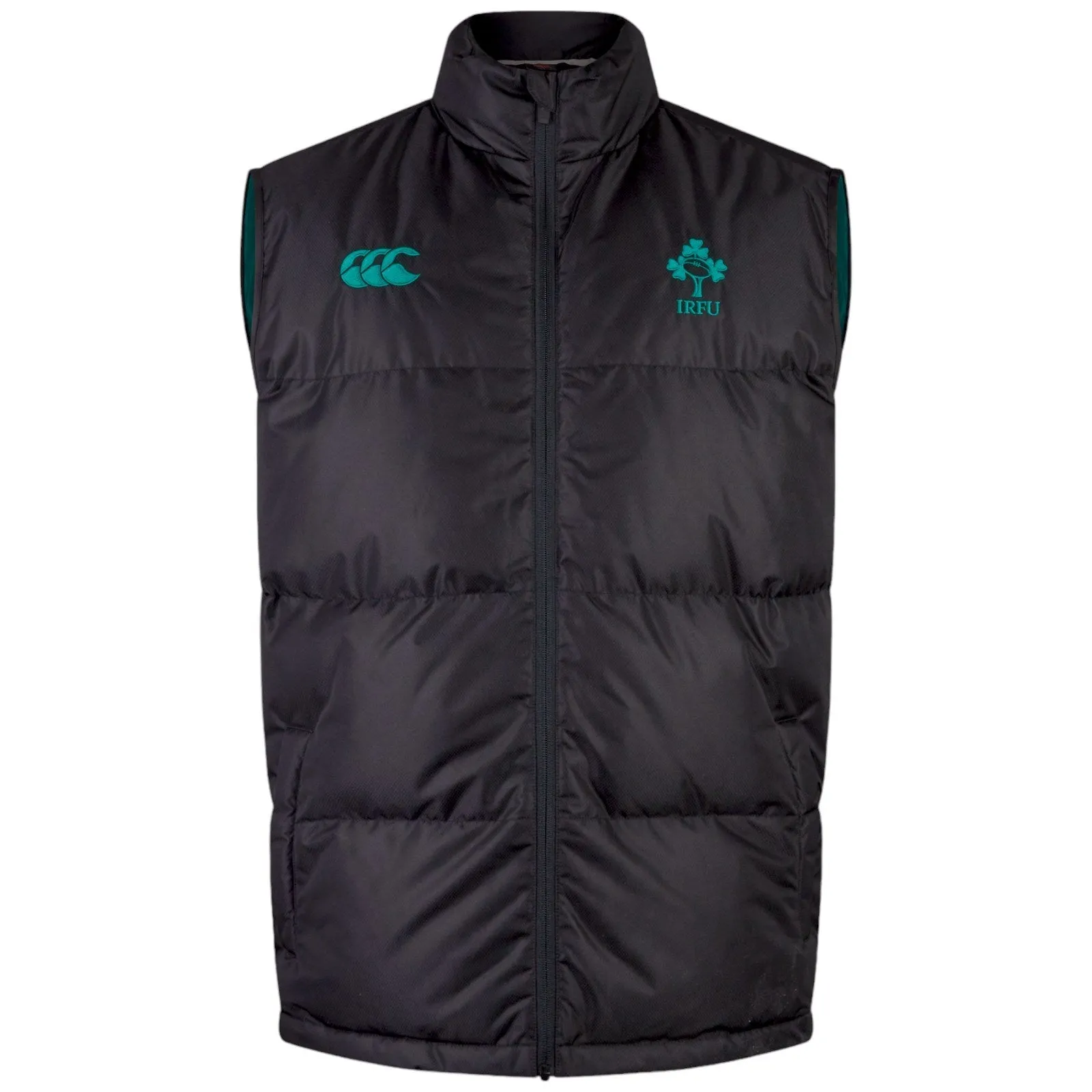 Canterbury IRFU Rugby Ireland 2024/25 Full-Zip Padded Gilet