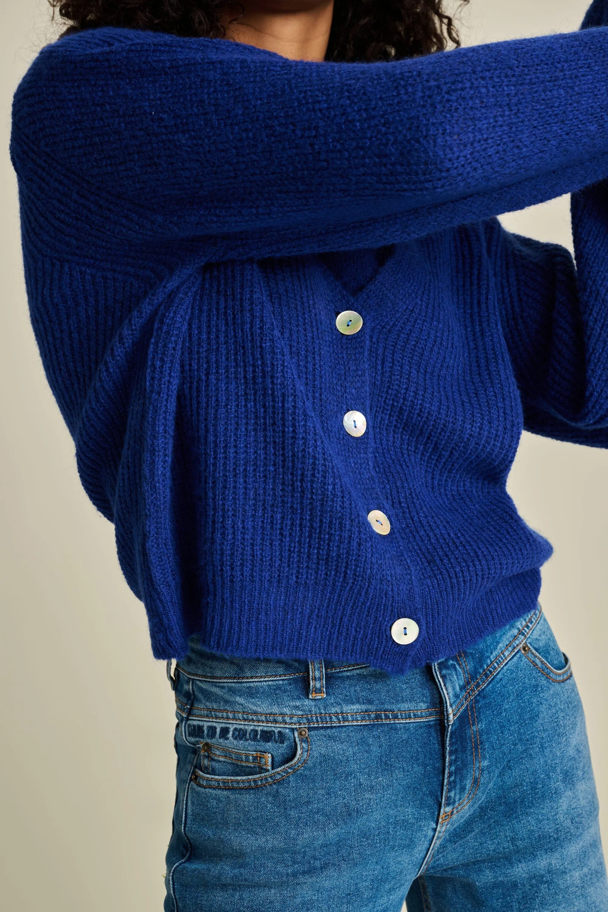 CARDIGAN - Bright Blue