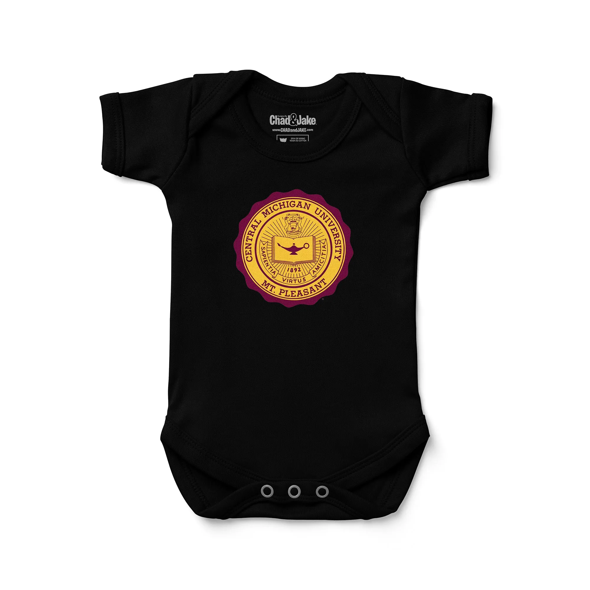 Central Michigan Chippewas Seal Bodysuit