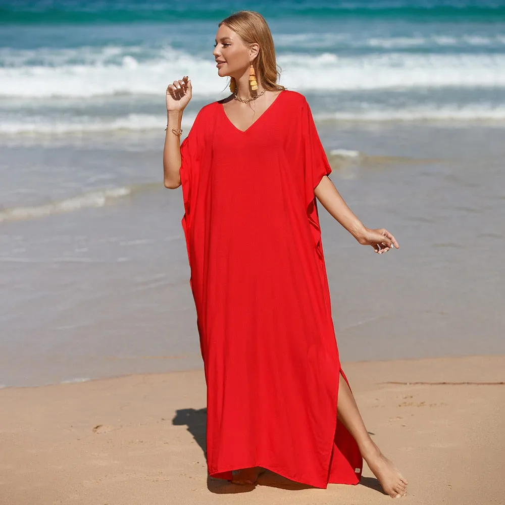 Chic Red Beach Dress for Women | Lille