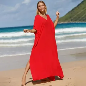 Chic Red Beach Dress for Women | Lille