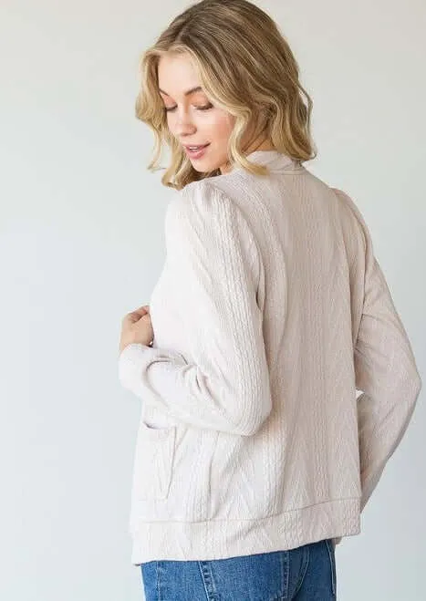 Classy Casual Button Down Cardigan - Clearance Final Sale