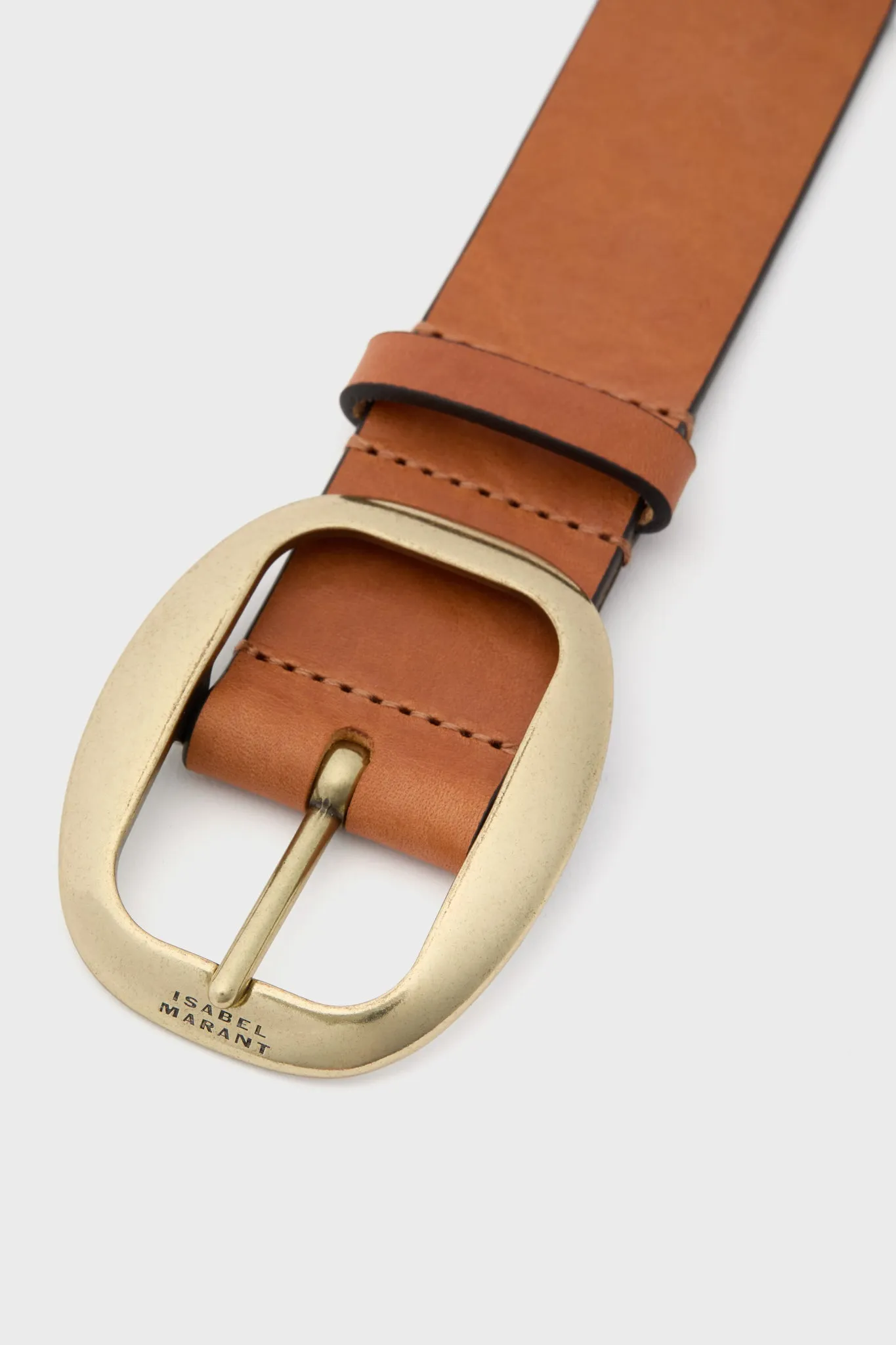 Cognac Dara Buckle Belt