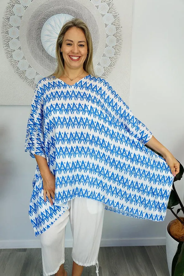 Cool breezy Rayon Top Tunic Kaftan OFSA AU 14-26