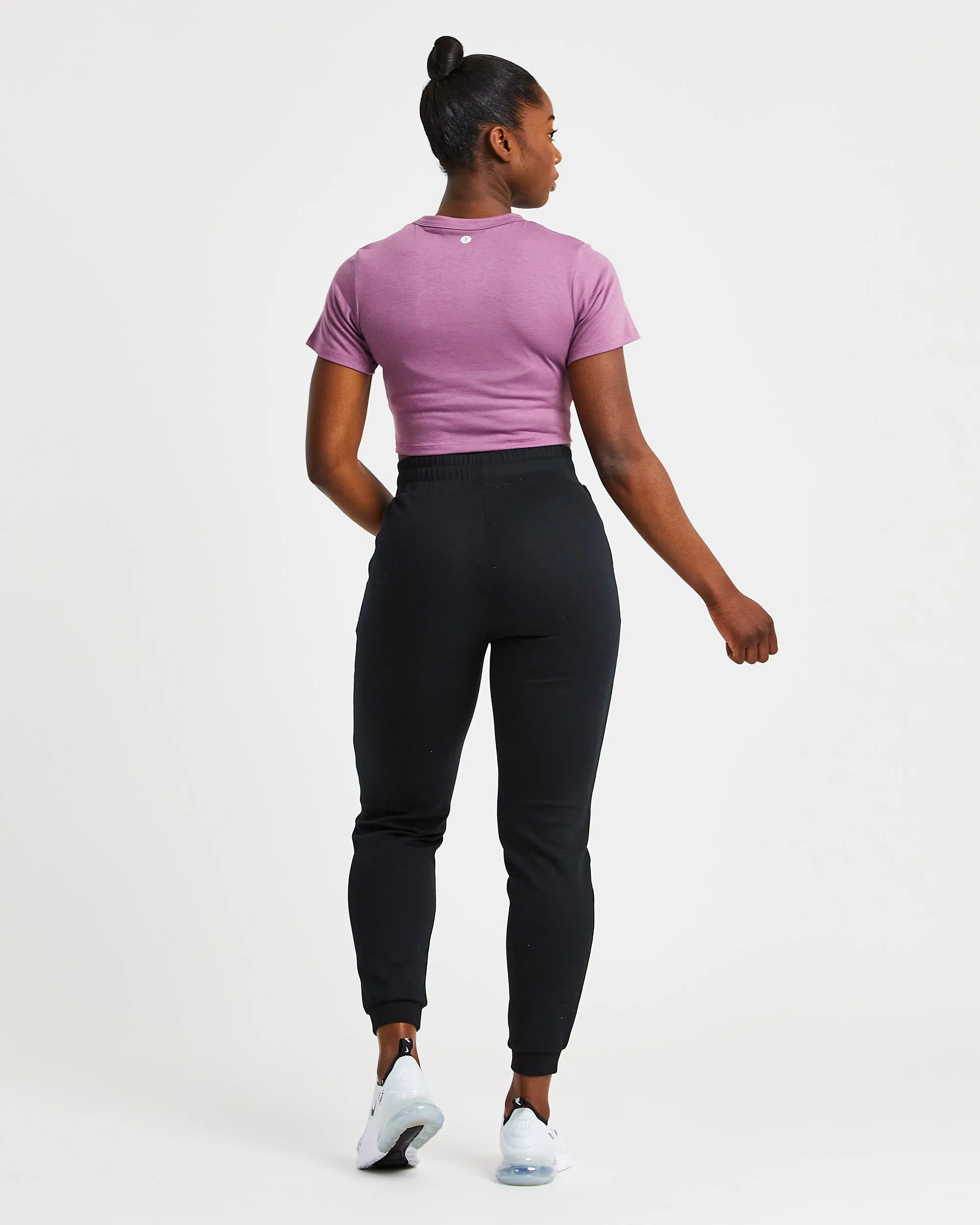 Element Twist Top - Mauve Purple