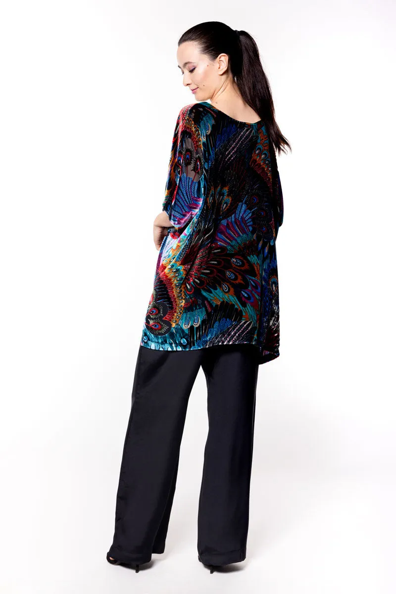 Erté Velvet Tunic