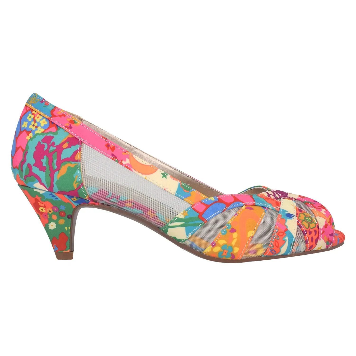 Eshana Peep Toe Pump with Memory Foam