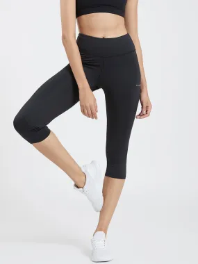 Essential Black Active Capri Leggings