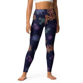 Fireworks Ears Yoga Leggings