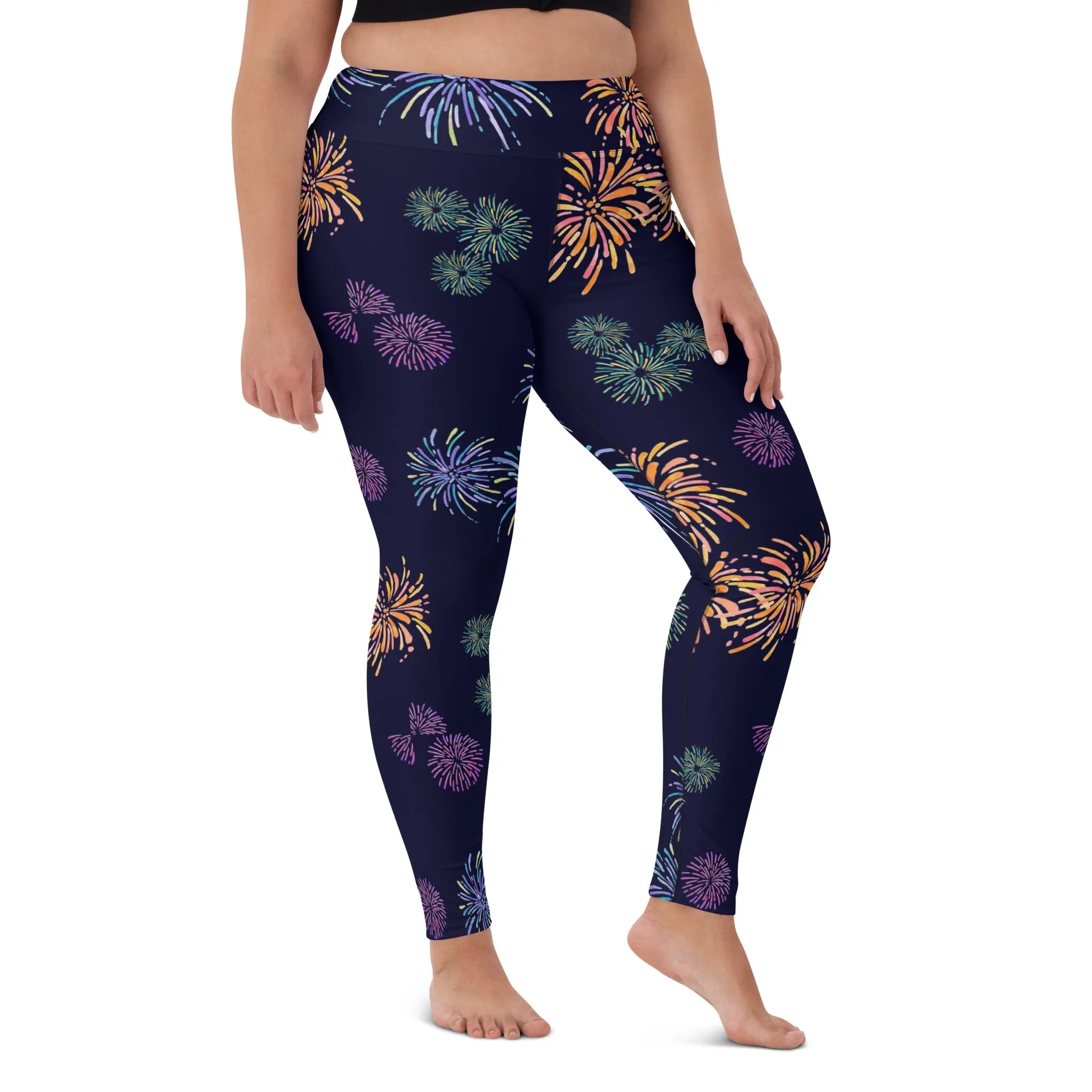 Fireworks Ears Yoga Leggings