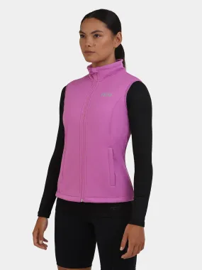 Flyweight Thermal Gilet For Women With Brushed Inner Fabric, Side & Internal Zip Pockets & Adjustable Toggles