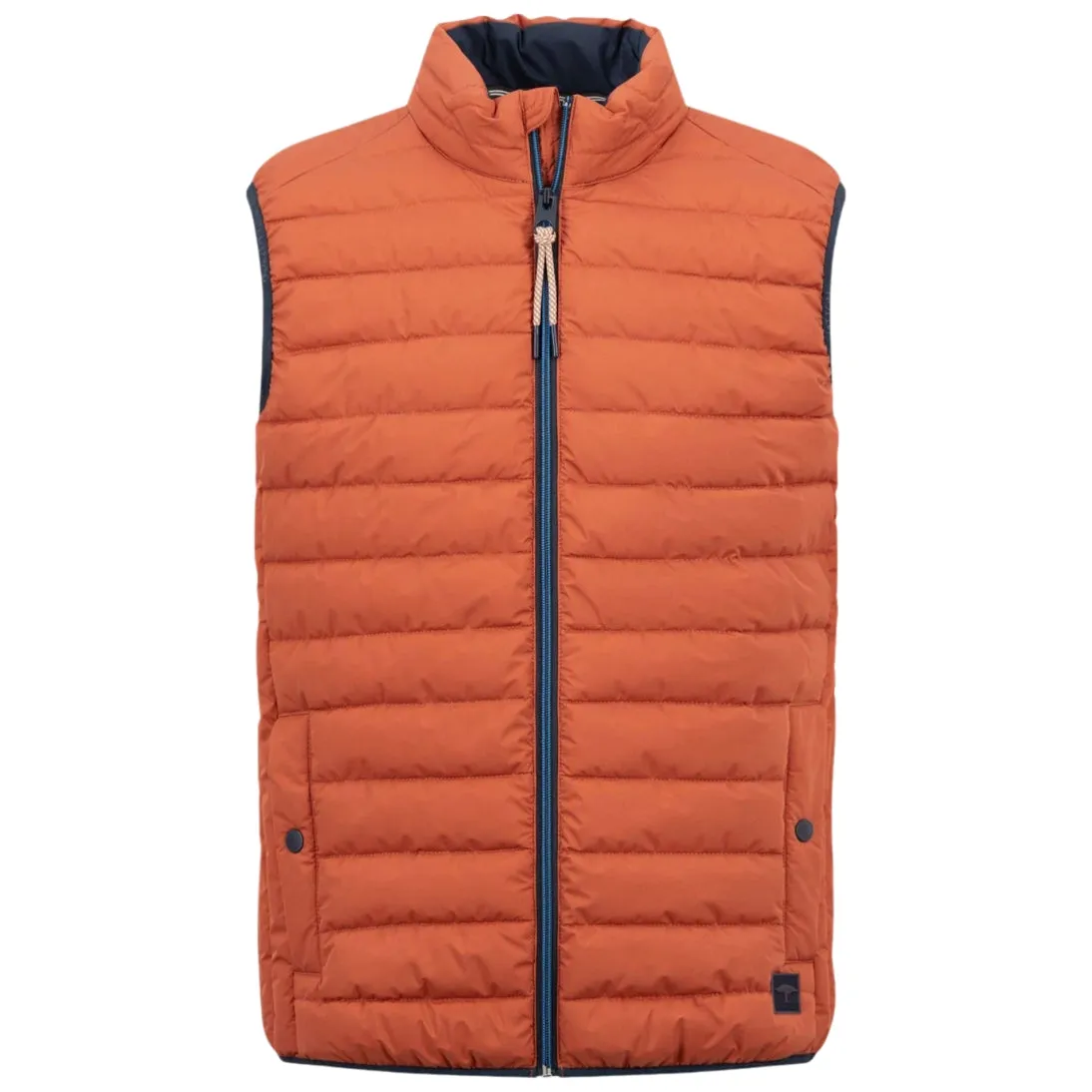 Fynch-Hatton Modern Plain Quilted Eco Gilet Flame 14142601