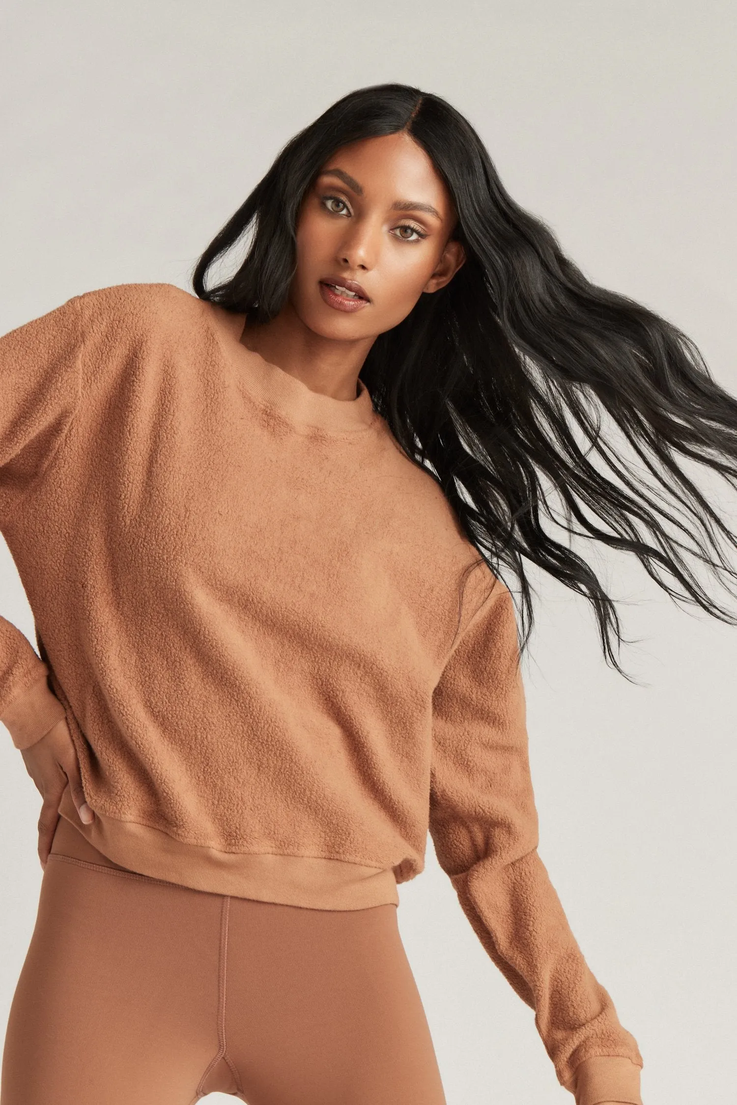 Georgie Sweatshirt, Toffee