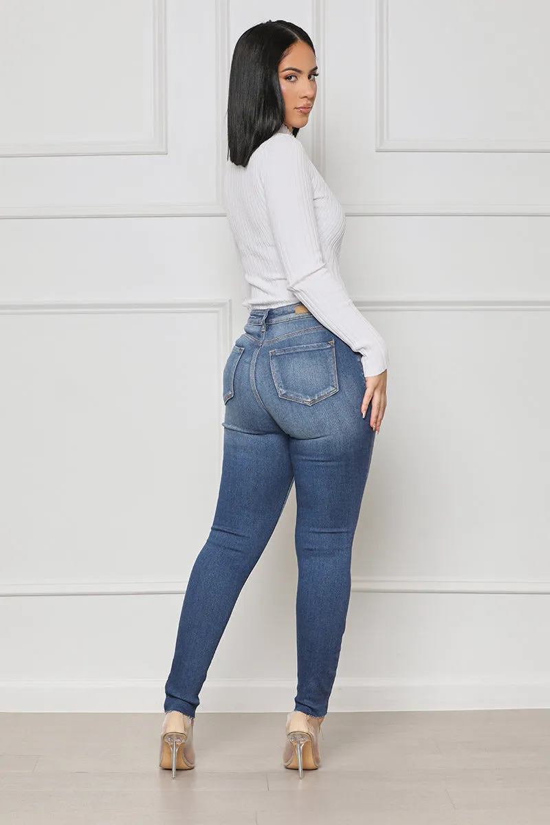 Good Love Dark Skinny Jeans- FINAL SALE