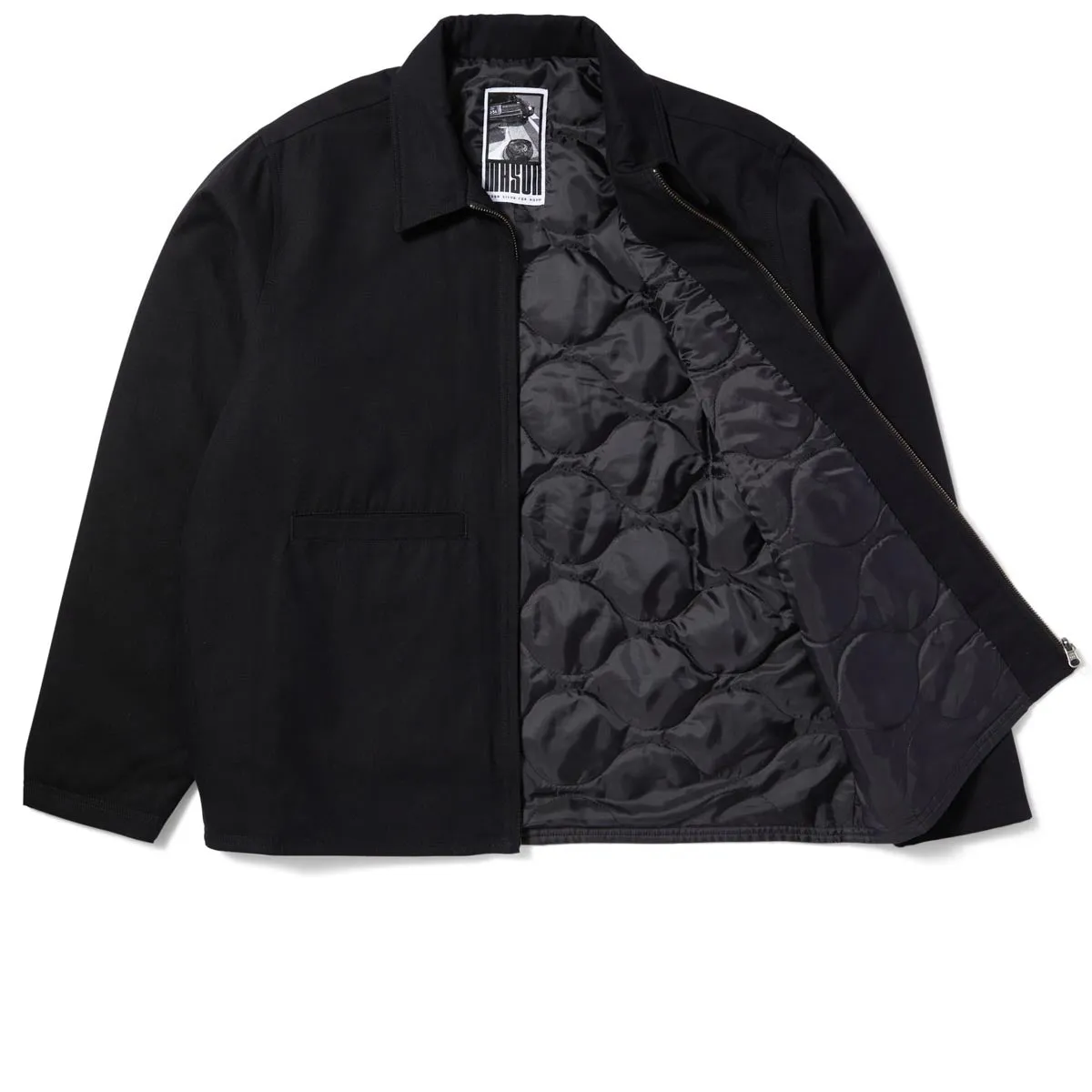 Huf Mason Reversible Shirt Jacket - Black