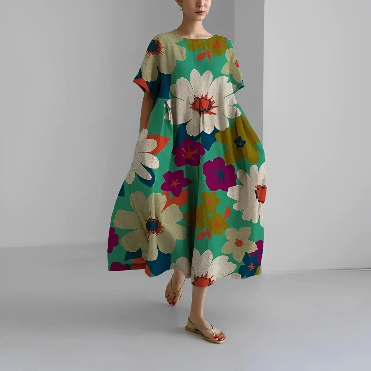 Inès - Charming Floral Dress