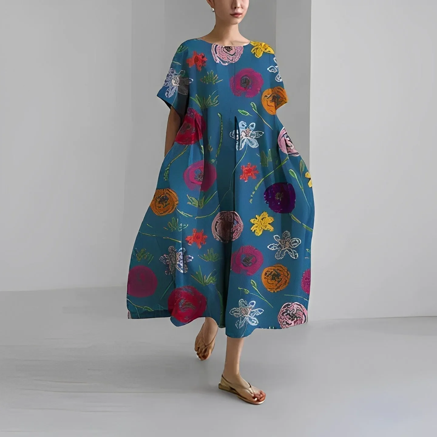 Inès - Charming Floral Dress