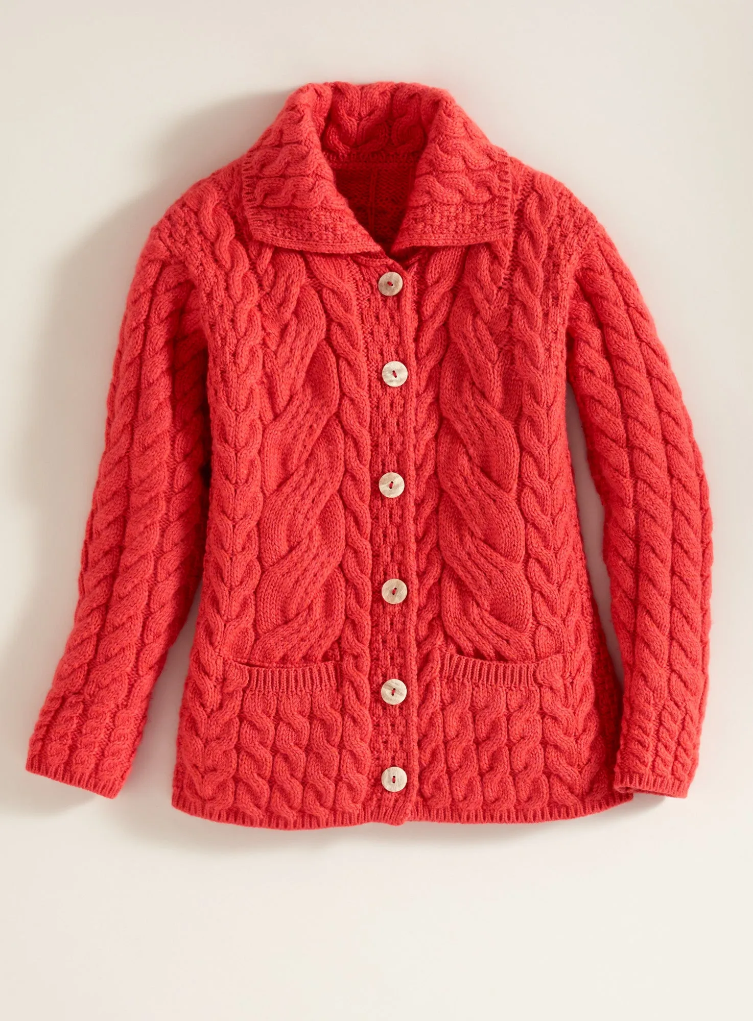 Irish Rose Cable Cardigan FINAL SALE (No Returns)