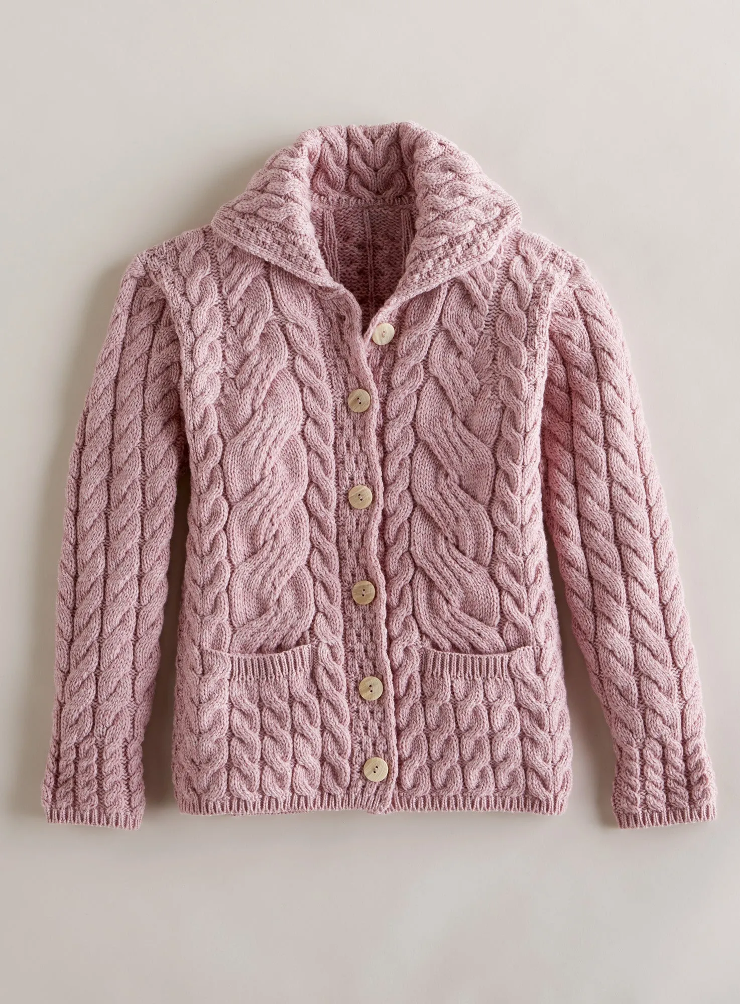 Irish Rose Cable Cardigan FINAL SALE (No Returns)