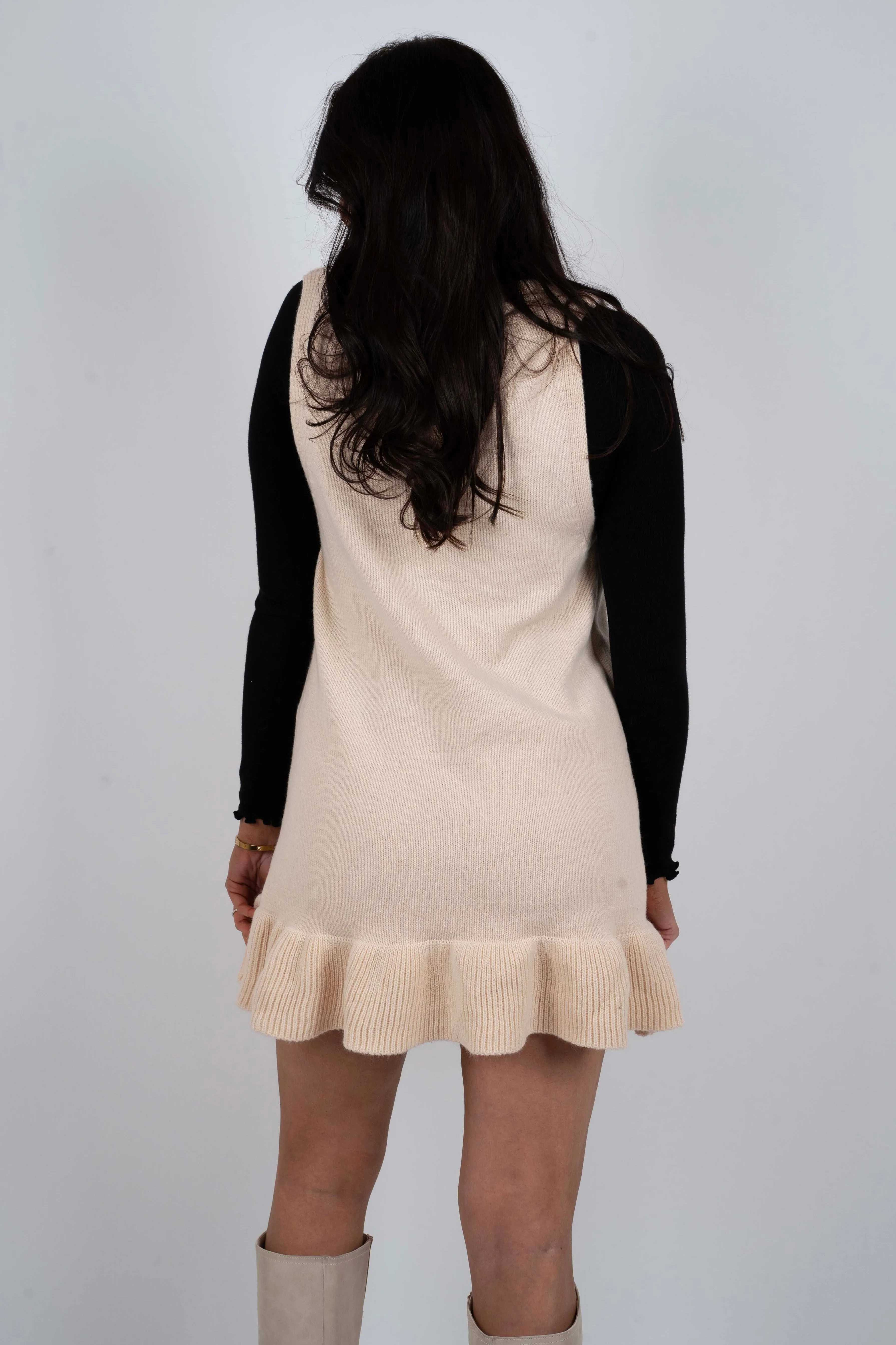 It Is Your Time Sweater Dress (Oatmeal)