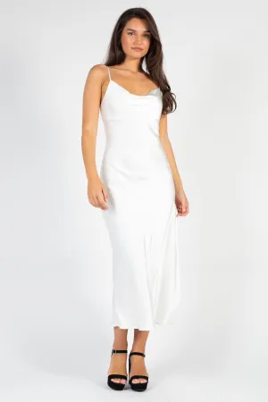 Jillian Side Slit Midi Dress