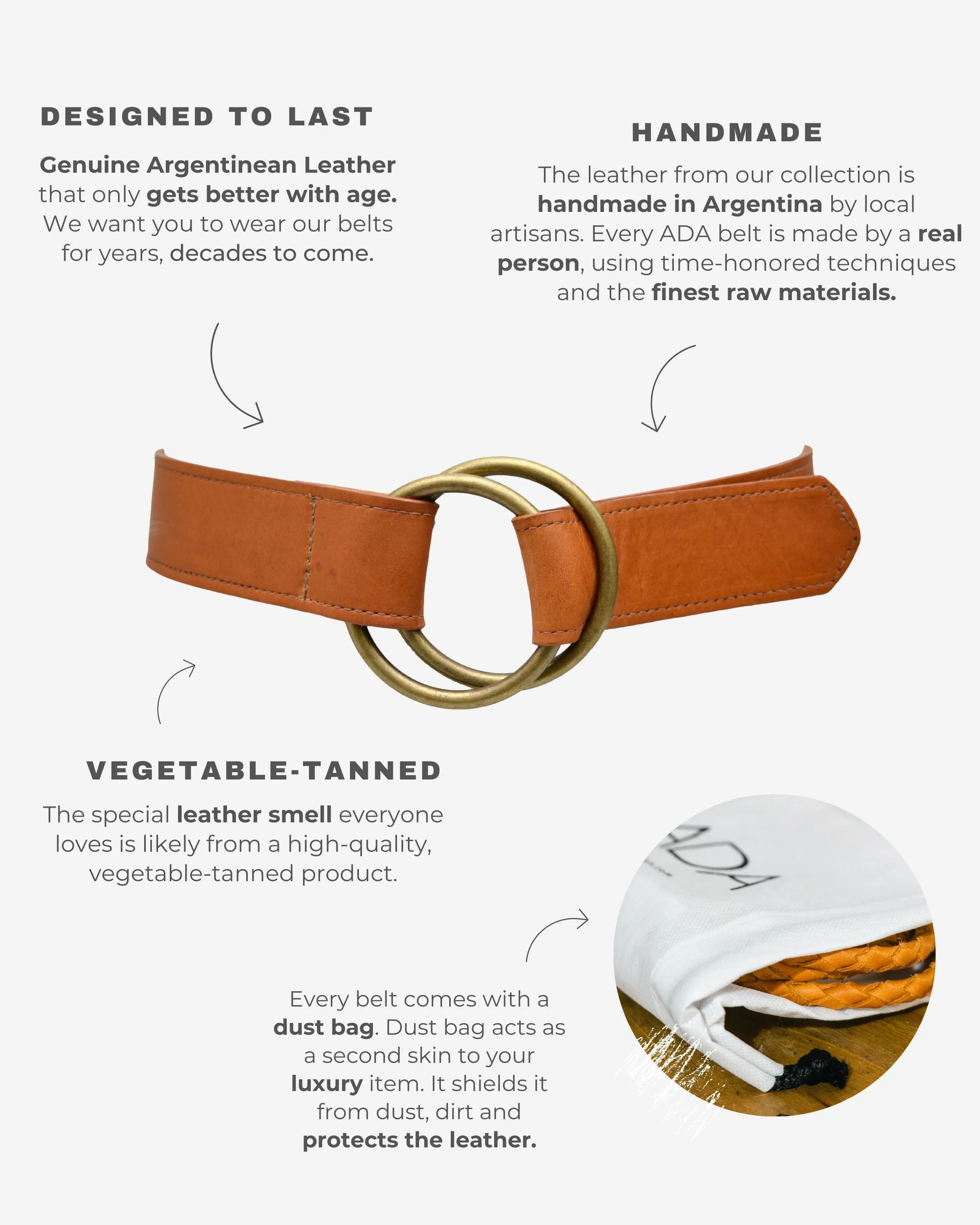 Josie Leather Belt