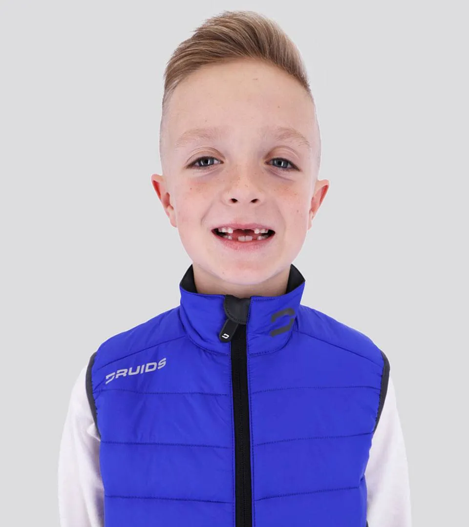 KIDS BLOQUE FIT GILET BLUE NAVY