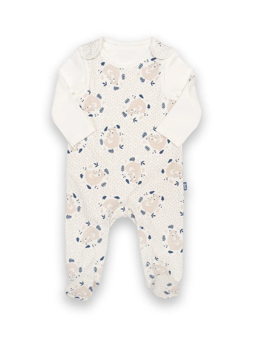 Kite Snuggle Bear Dungaree Set