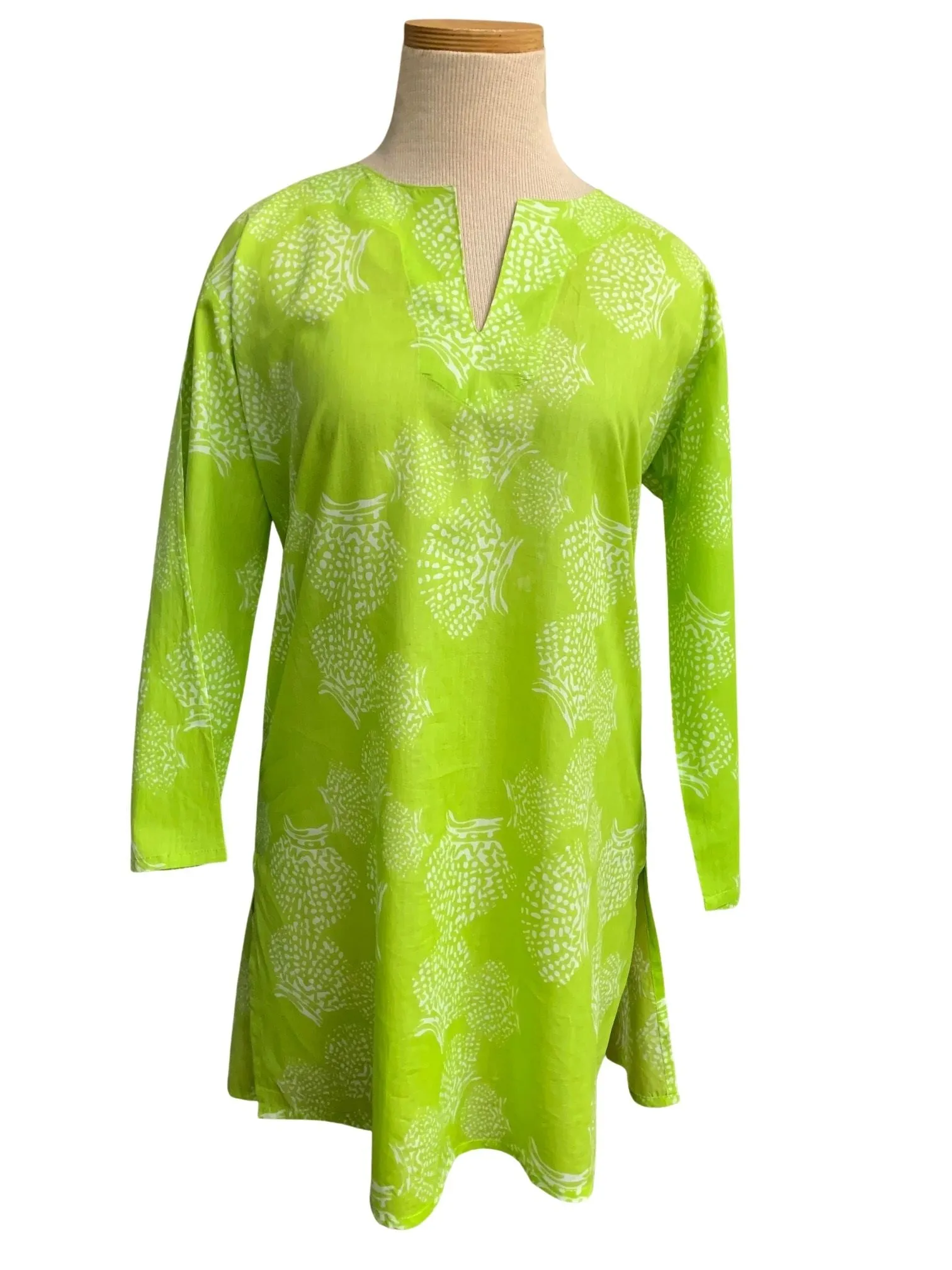 Lime Shell Tunic