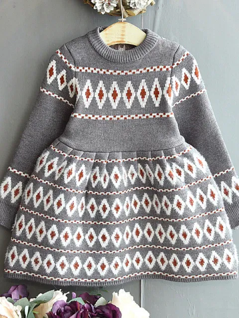 Looking Pretty Knit Sweater Dress