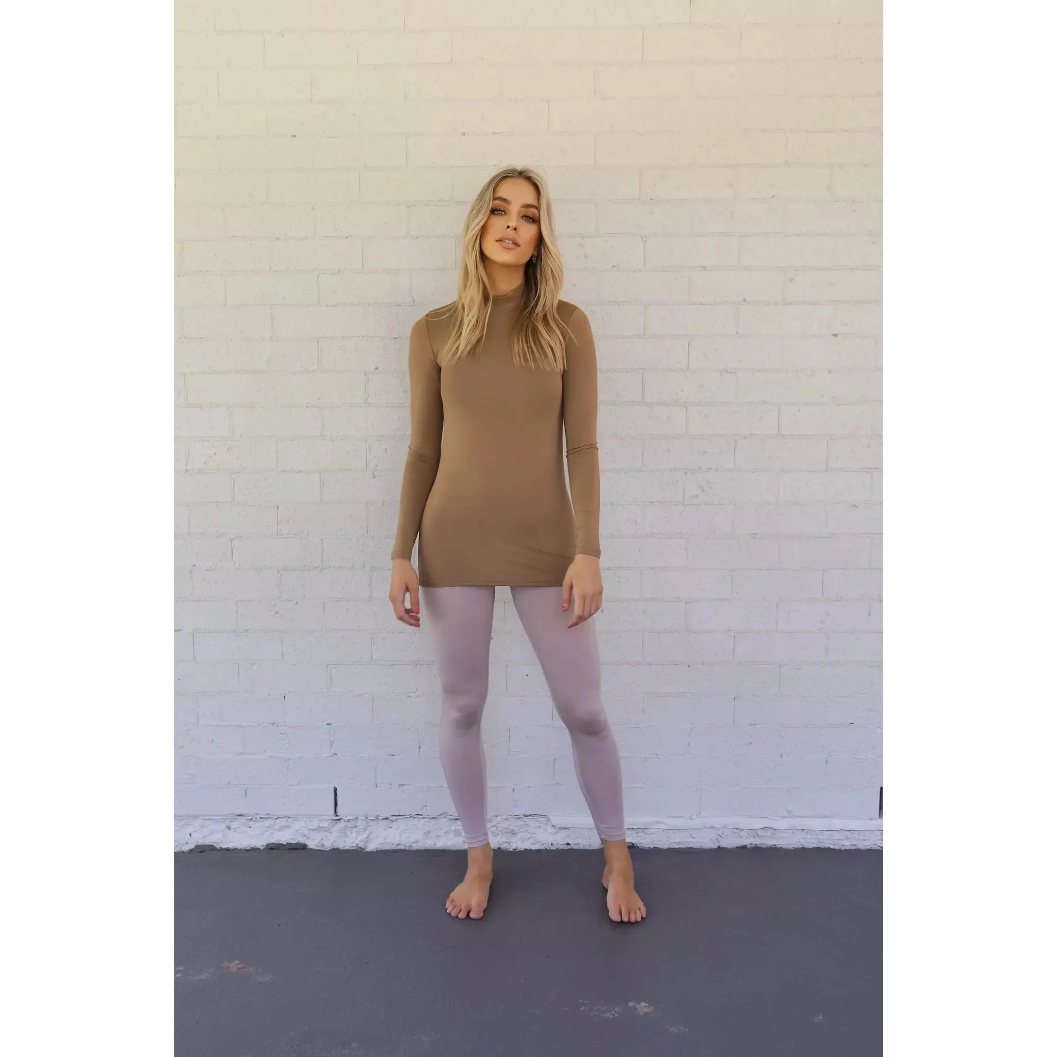 Luxe Basic Leggings Fawn