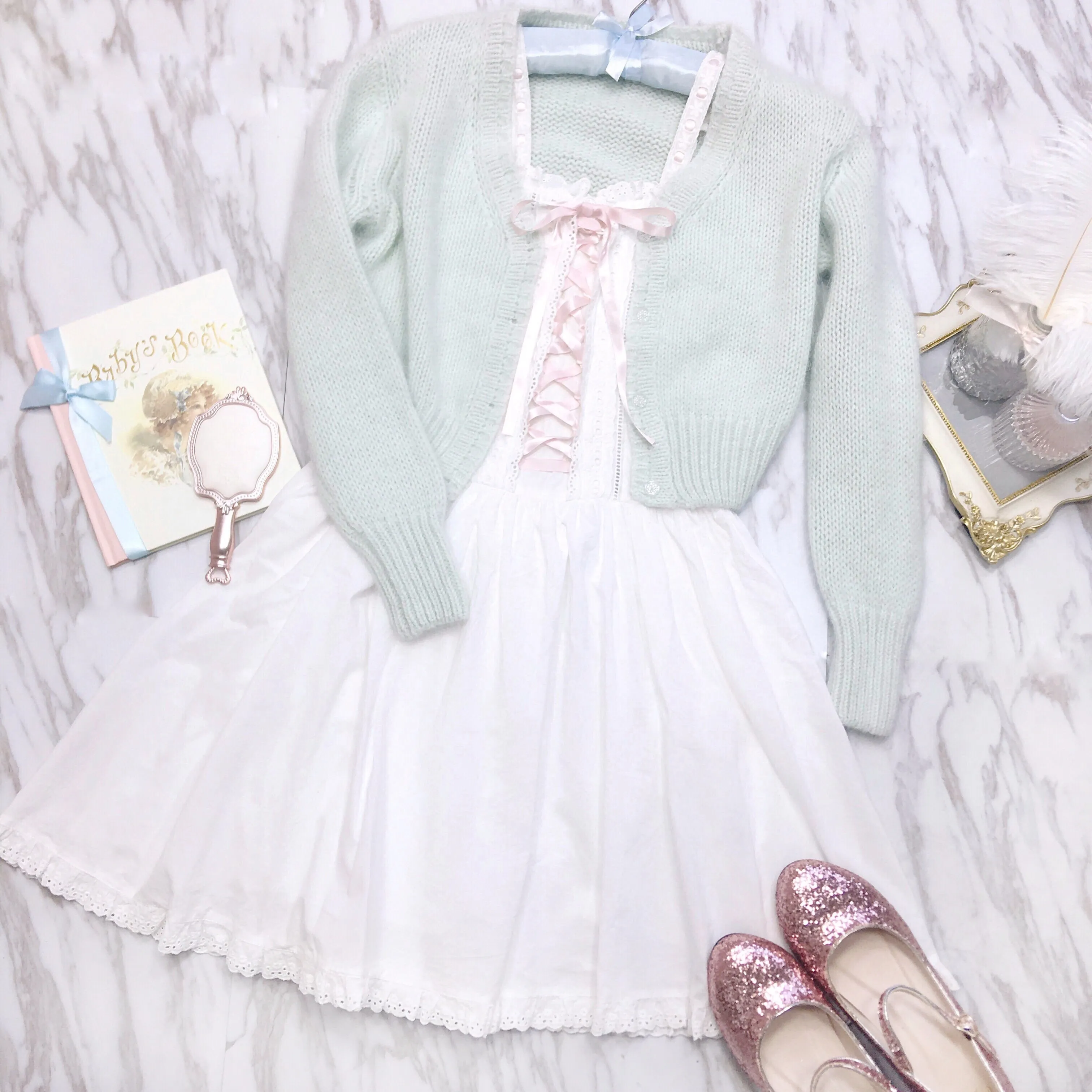 [Made By Peiliee] Mint To Be With You Cardigan