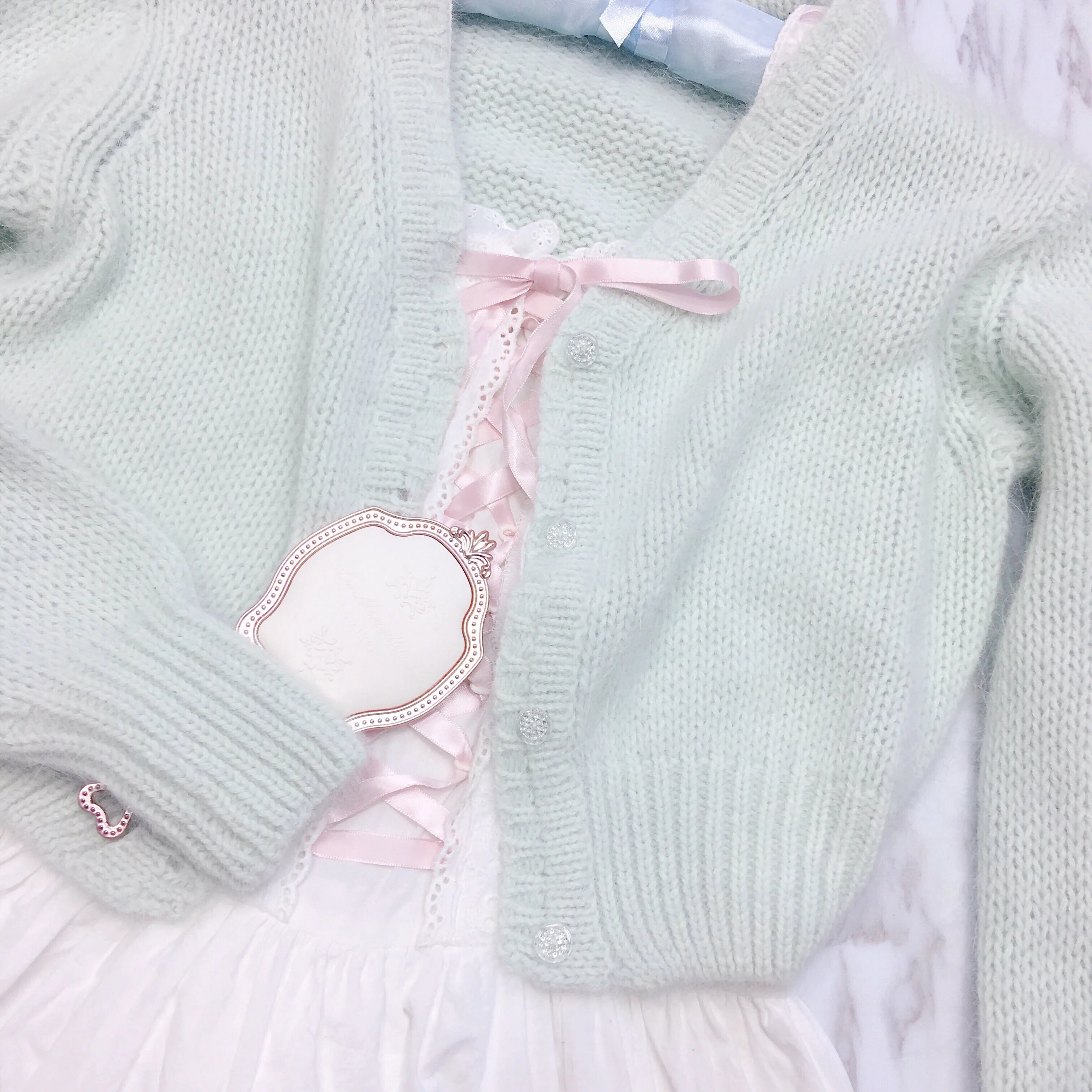 [Made By Peiliee] Mint To Be With You Cardigan